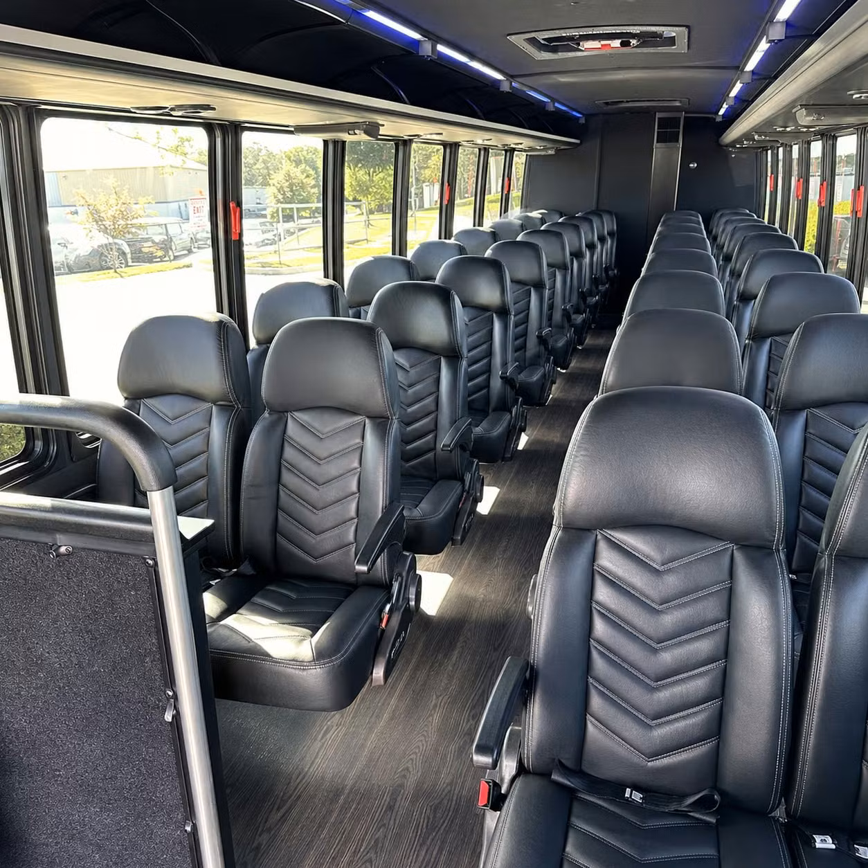 30 passenger minibus interior