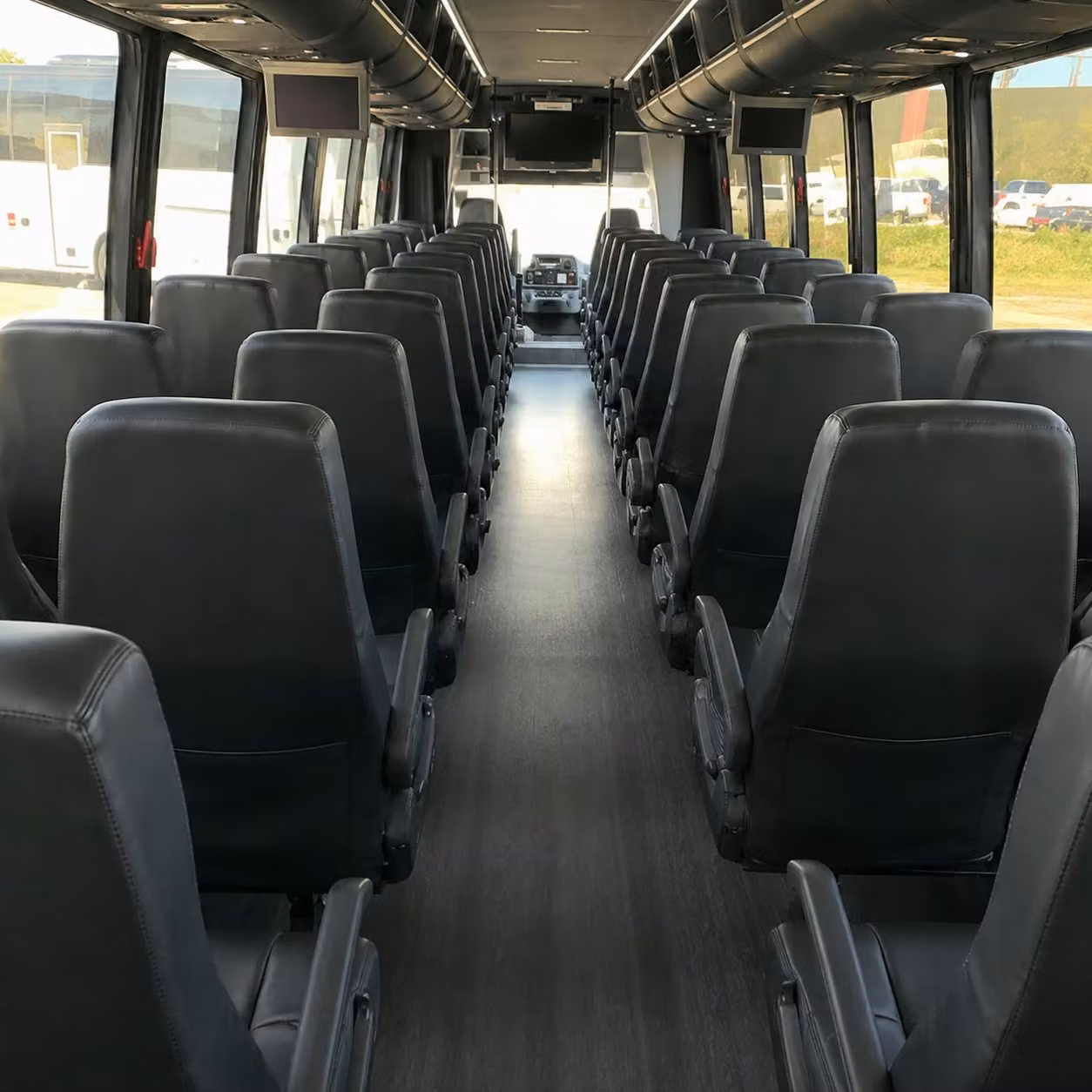 35 passenger minibus inside