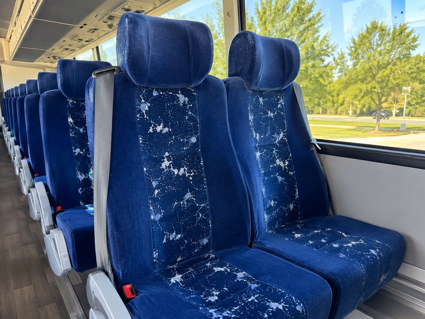 midland charter bus interior