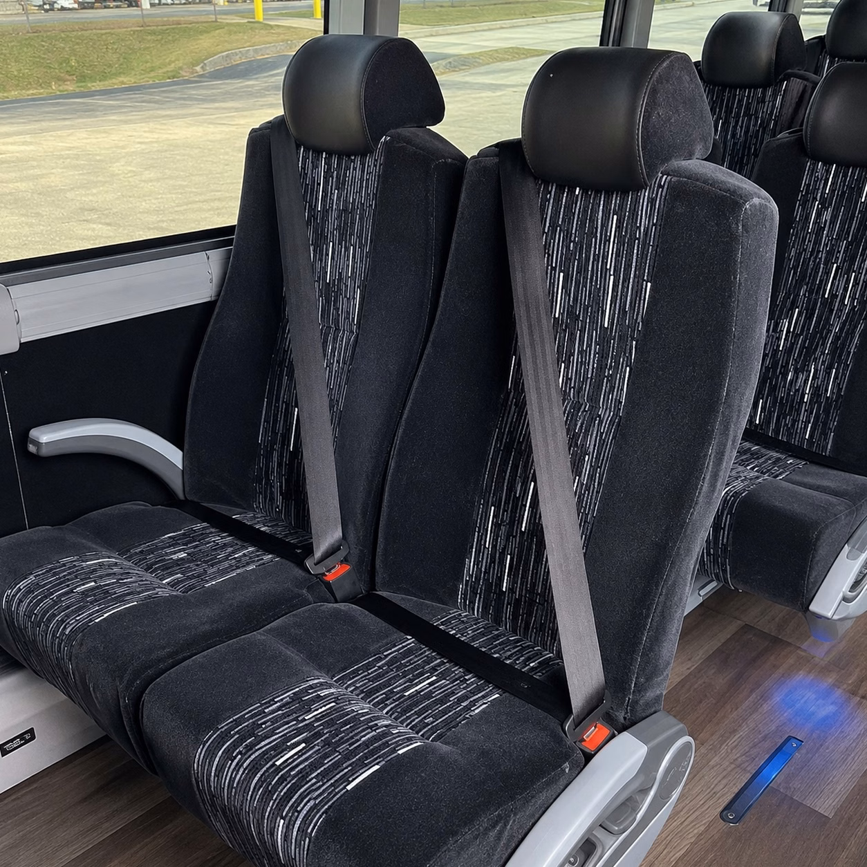 shuttle guests between midland venues without the parking headache