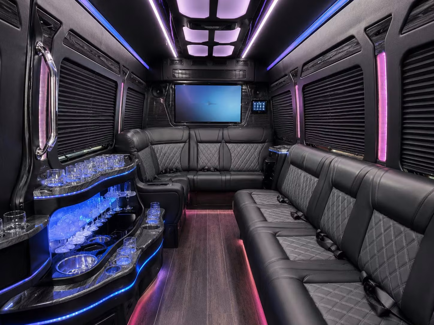 sprinter limousine inside
