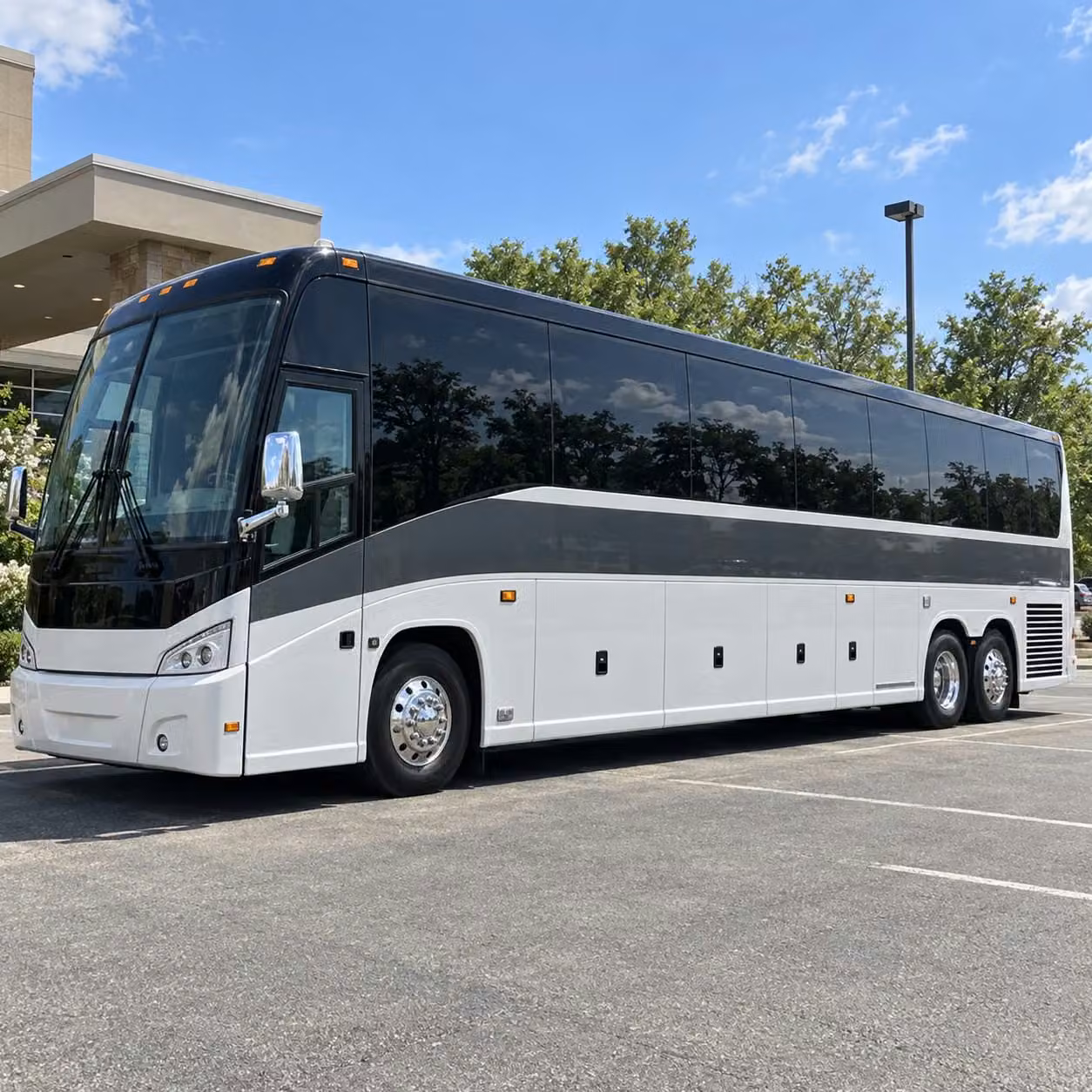 wedding and special event shuttle buses in midland texas